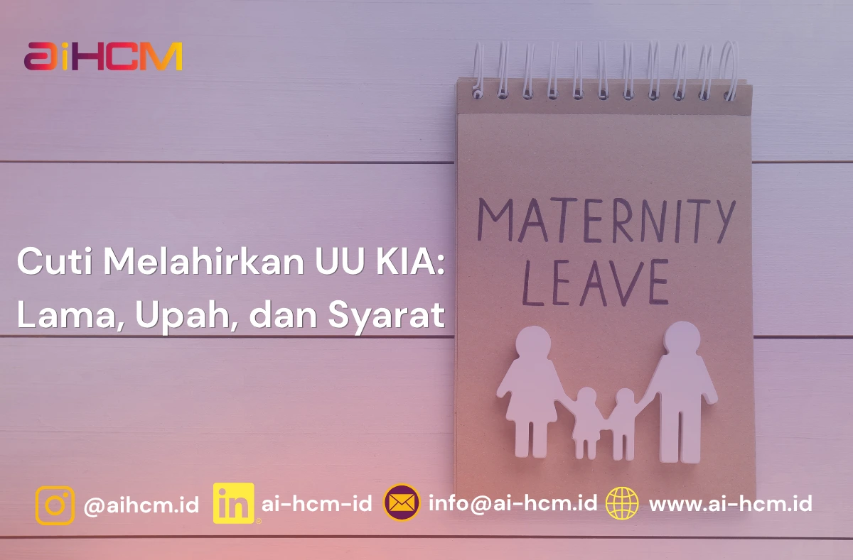 Karyawan perempuan hamil berdiskusi jadwal cuti melahirkan dengan HR